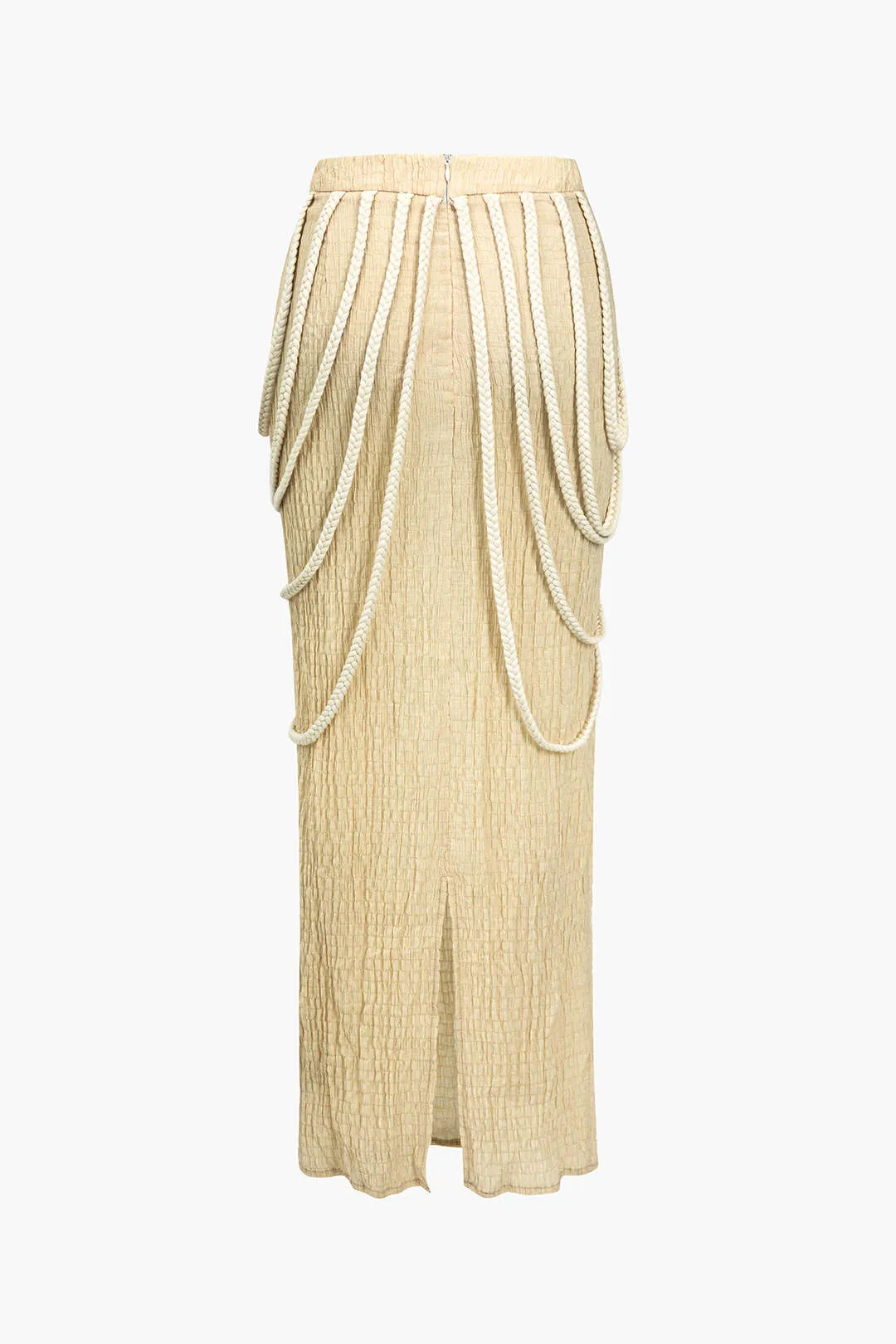 Solid Fringe Trim Skirt sold by Micas product image thumbnail 3