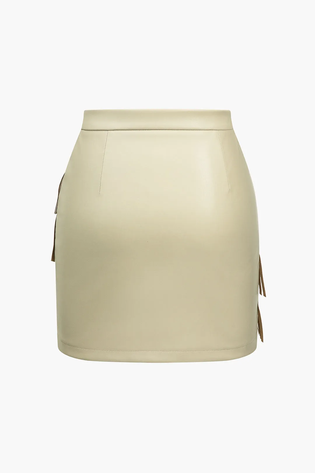 Solid nederdel med frynser sold by Micas product image thumbnail 2