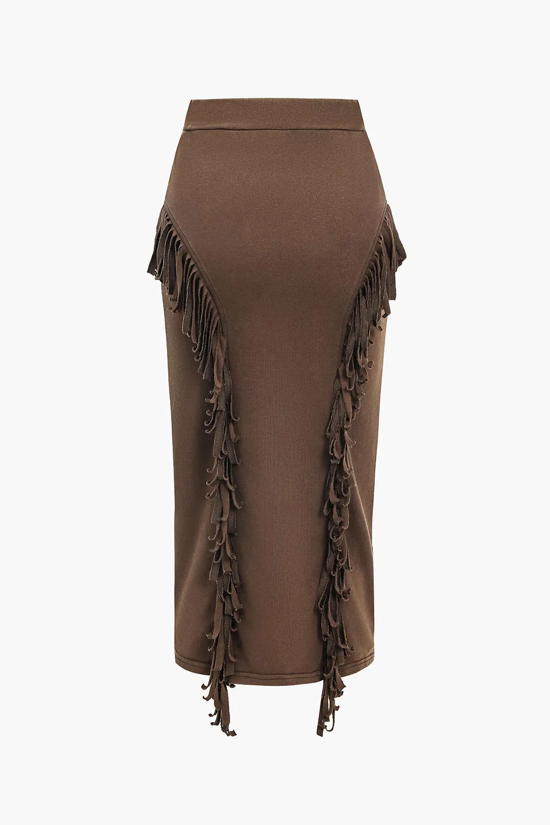 Solid Fringe Skirt sold by Micas product image thumbnail 3