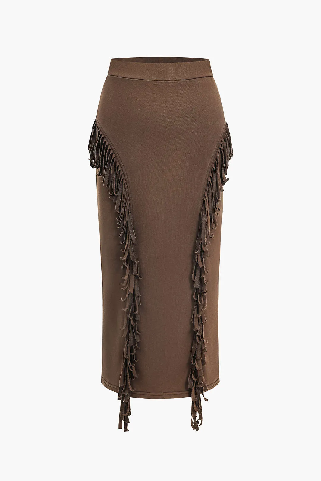 Solid Fringe Skirt sold by Micas product image thumbnail 2