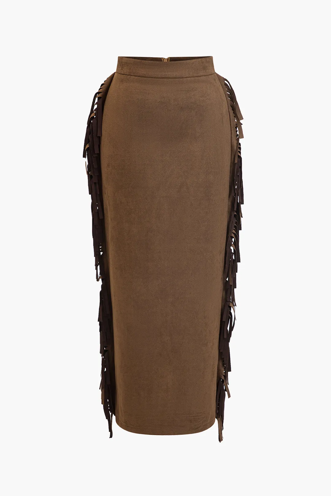 Solid Fringe Skirt sold by Micas product image thumbnail 2