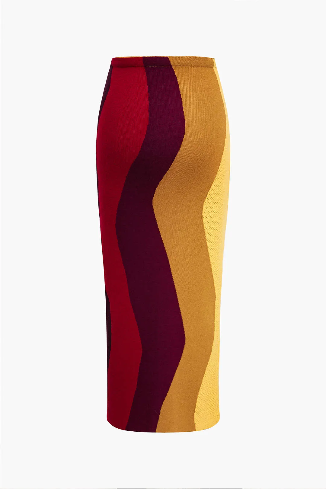 Color Block Sweater Skirt sold by Micas product image thumbnail 3