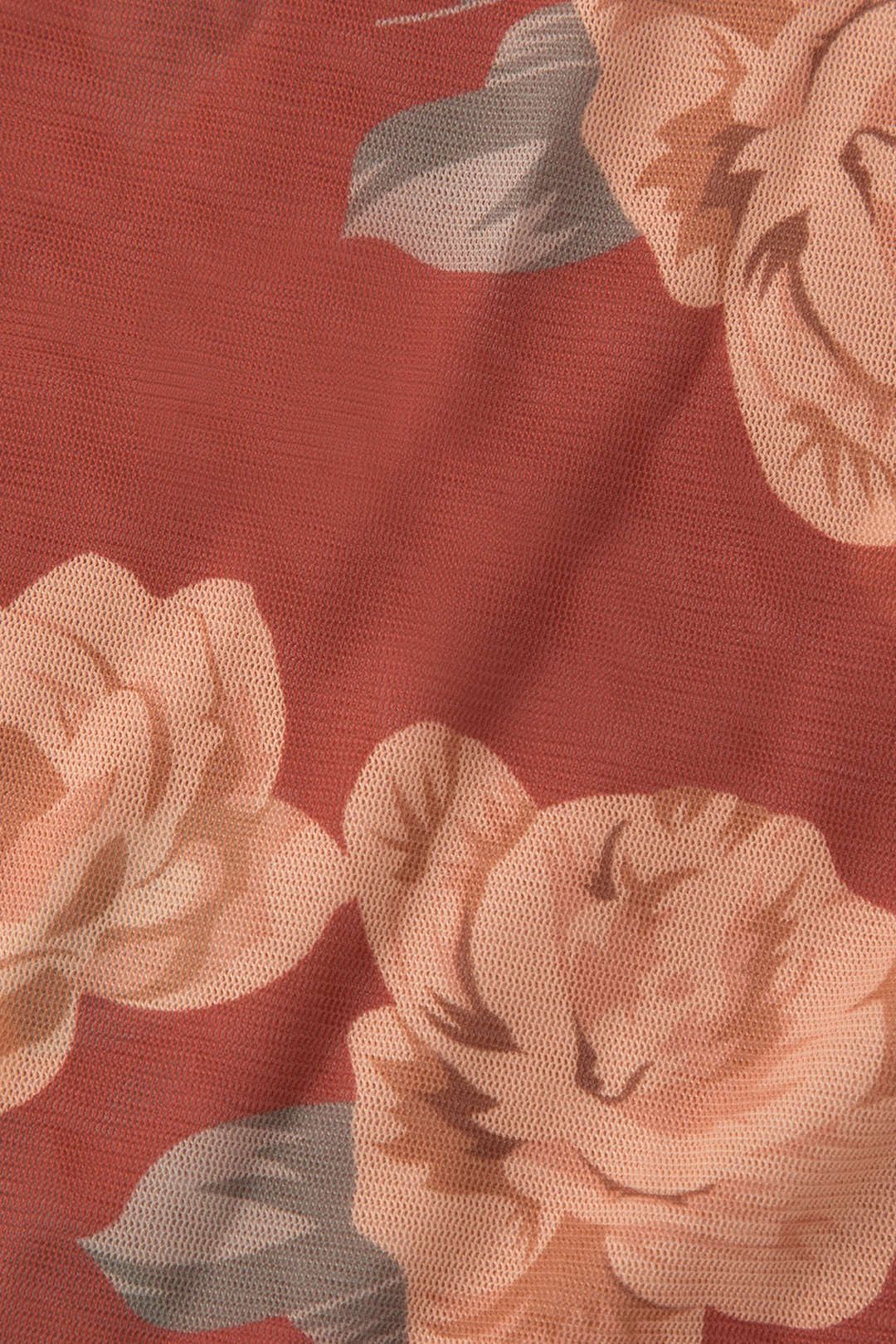 Floral Print Mesh Cami Top sold by Micas product image thumbnail 3