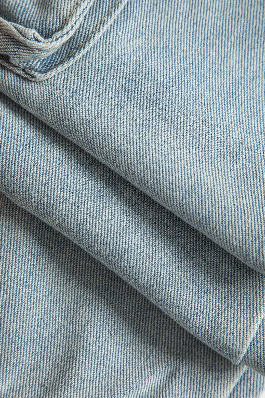 Faded Flap Pocket Belt Wide Leg Cargo Jeans sold by Micas product image thumbnail 3