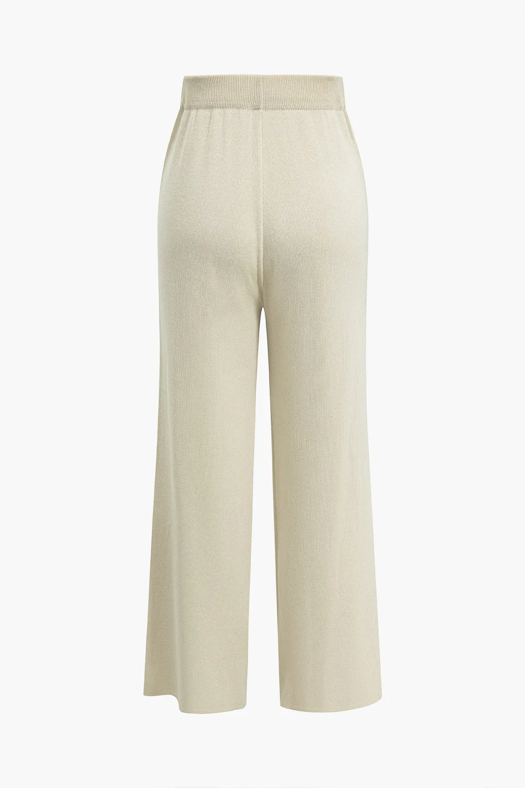 Farveblok sweater -knap top og bukser sæt sold by Micas product image thumbnail 5