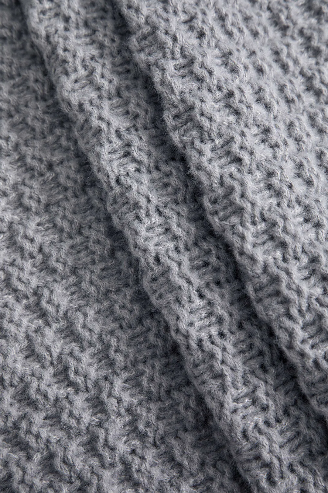 Denim patchwork lomme sweater cardigan sold by Micas product image thumbnail 3