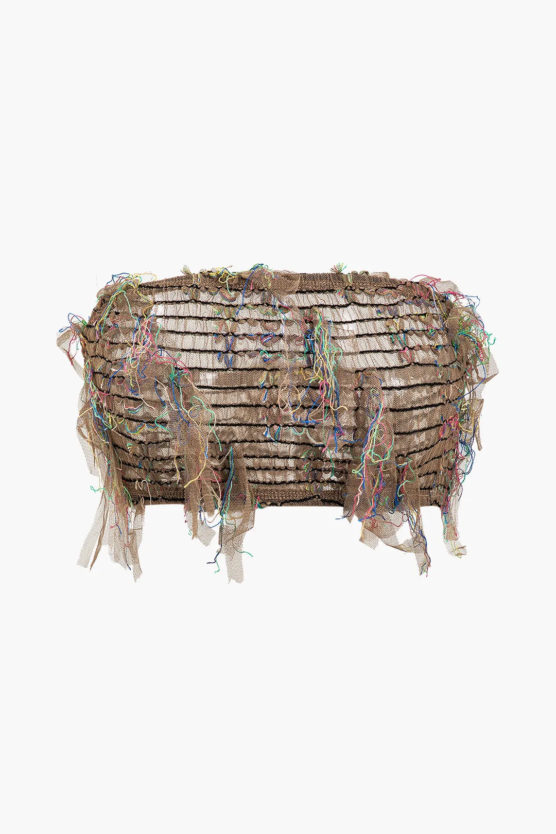 Solid Fringe Tube Top And Skirt Set sold by Micas product image thumbnail 2