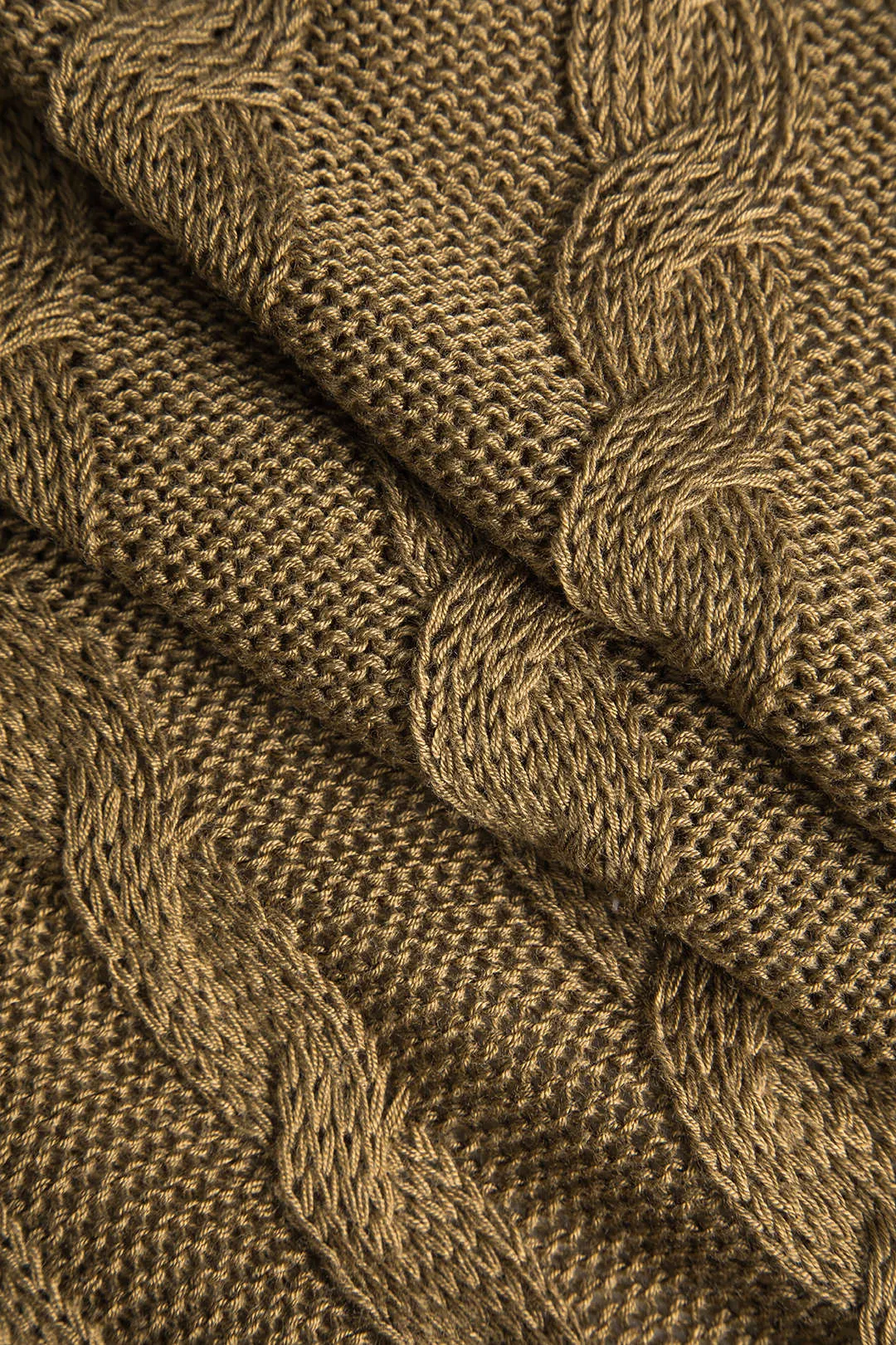 Colour Block Print Button Sweater Cardigan sold by Micas product image thumbnail 4