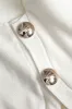 Solid strik metallisk side -knap dekorationstank top sold by Micas