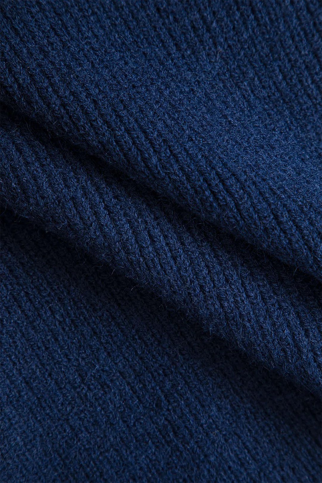 Denim Contrast Button-Up Sweater Cardigan sold by Micas product image thumbnail 3