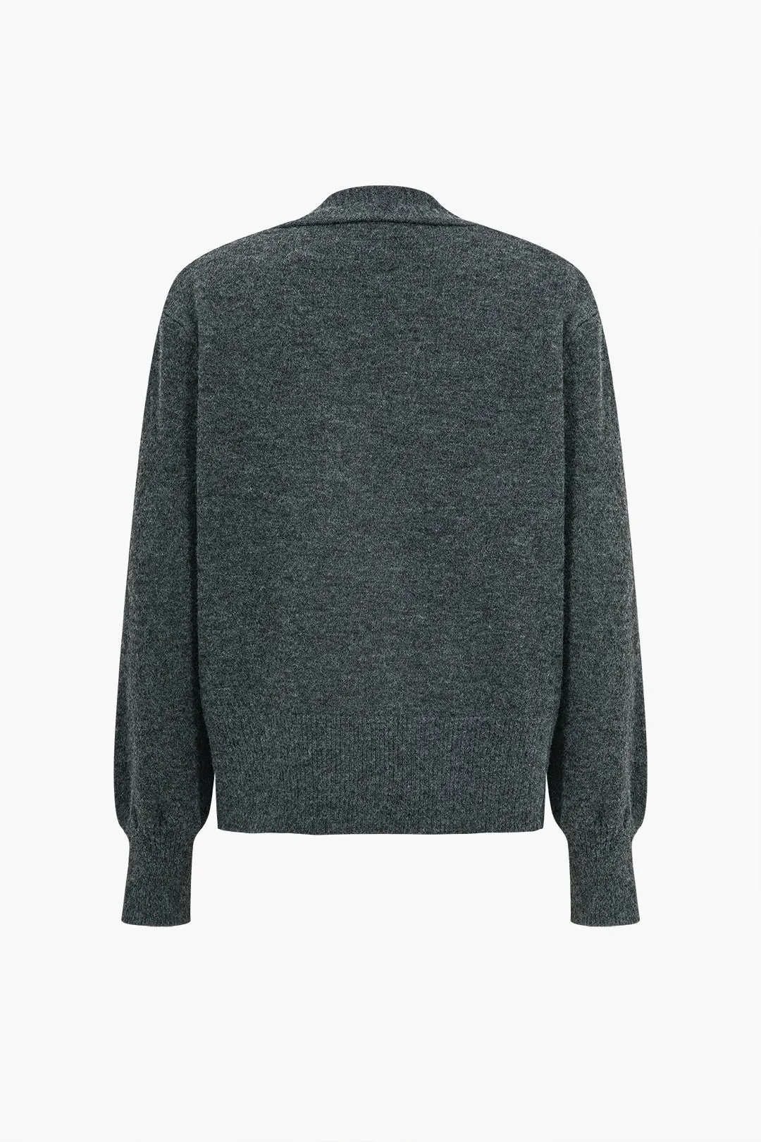 Button-Front V-Neck Sweater Cardigan sold by Micas product image thumbnail 5