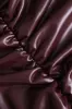 Ruched nederdel i solidt imiteret læder sold by Micas