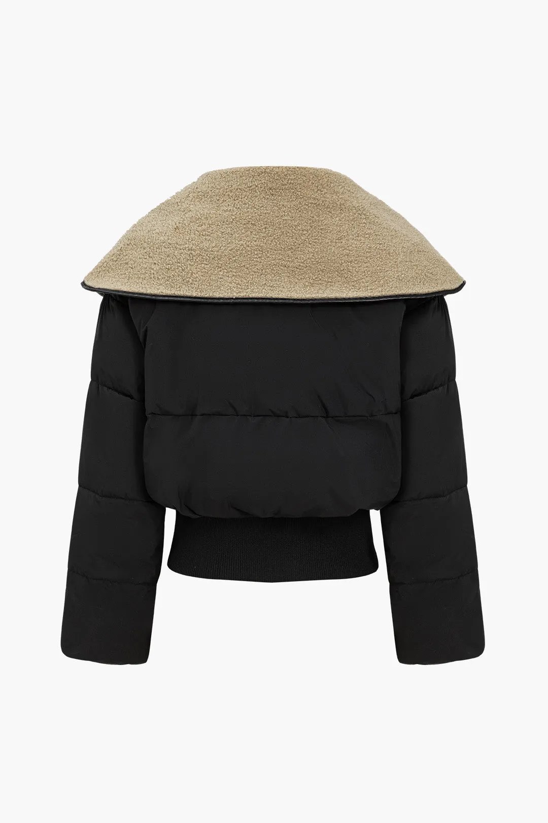 Sherpa krave lynlås pufferjakke sold by Micas product image thumbnail 3