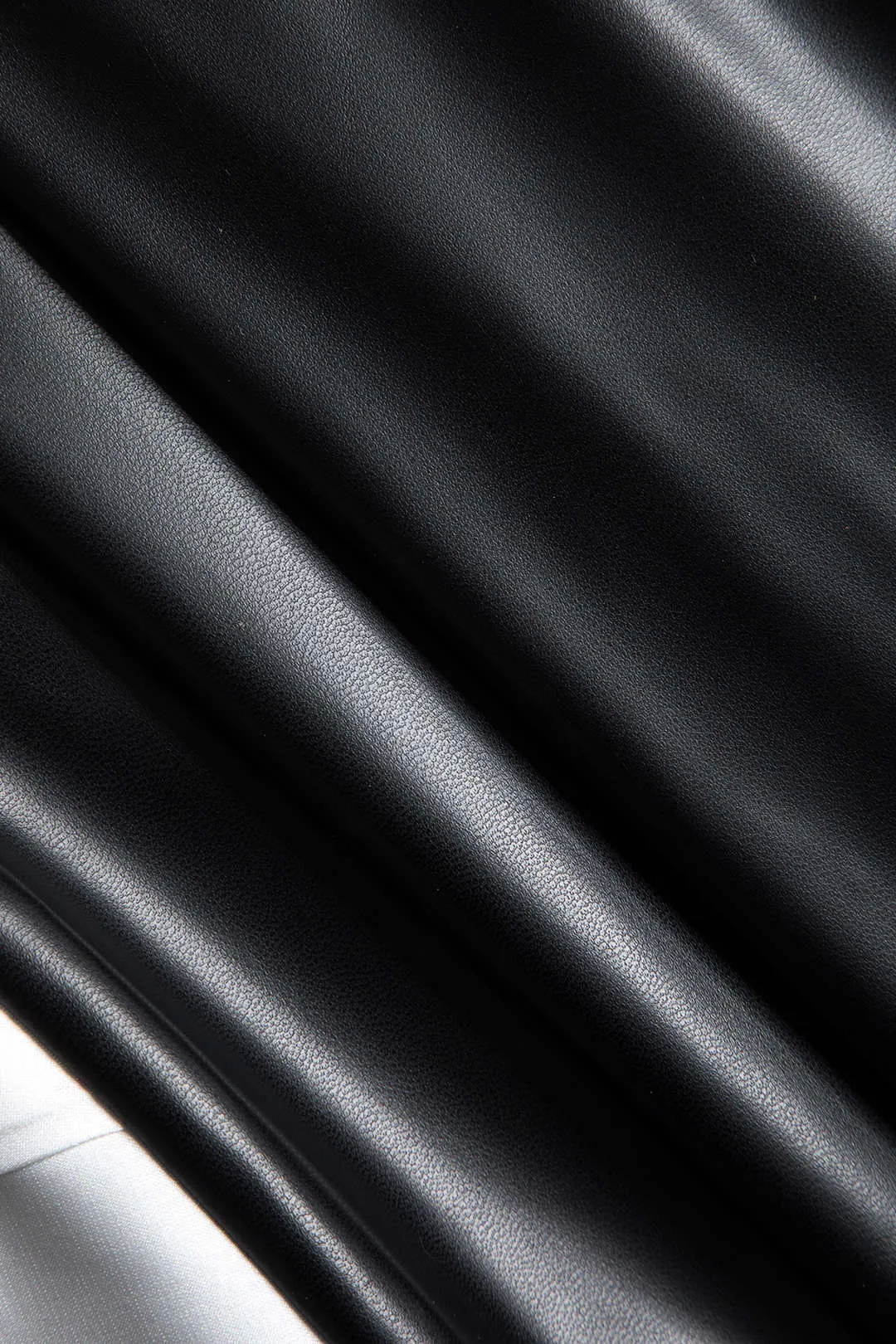 Faux Leather Patchwork Skirt sold by Micas product image thumbnail 4