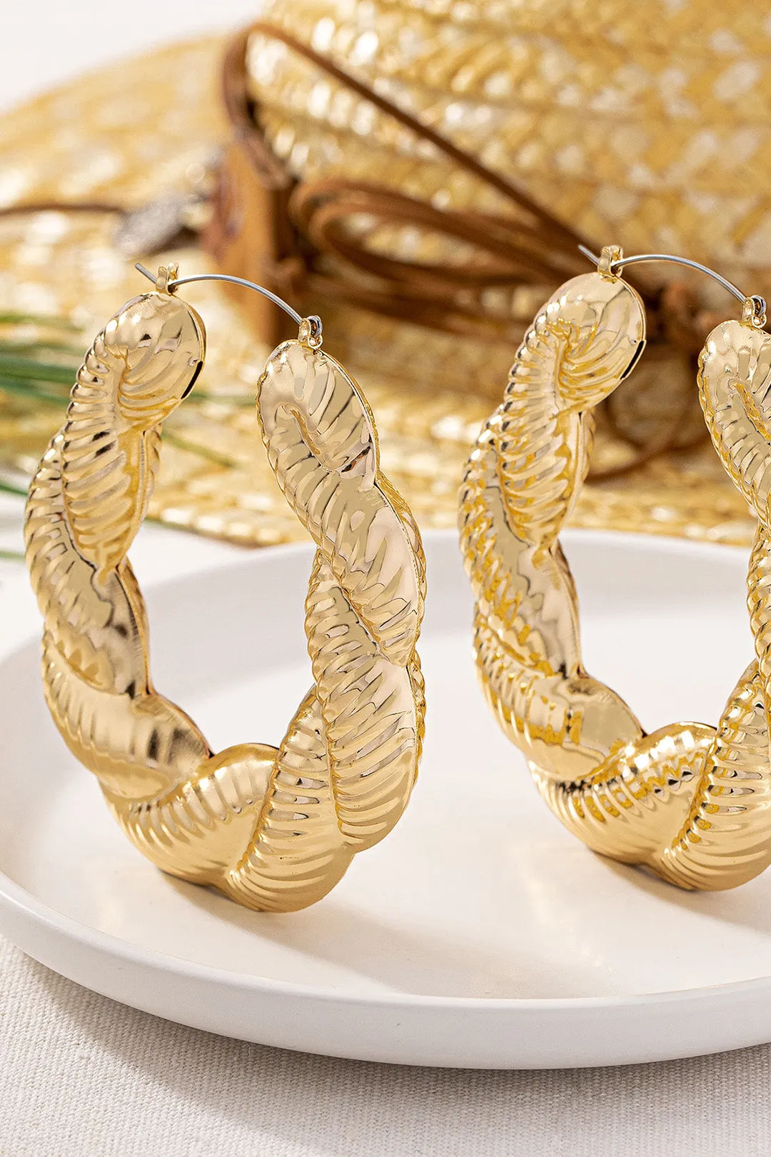 Alloy Twist Retro øreringe sold by Micas product image thumbnail 2