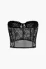 Blonder Rygløs Sheer Tube Top sold by Micas