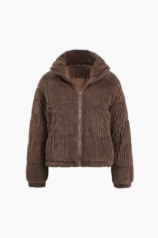 Lynlås Corduroy Puffer sold by Micas