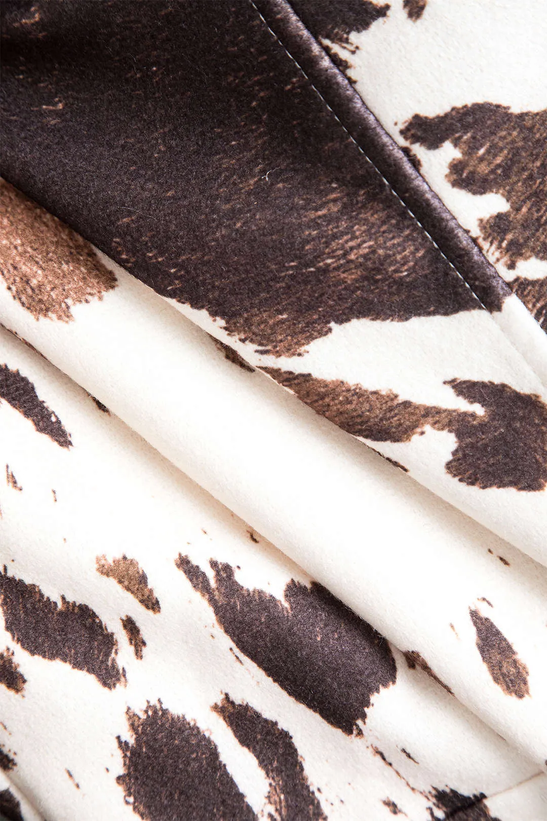 Tie Dye imiteret læder knap lommejakke sold by Micas product image thumbnail 4