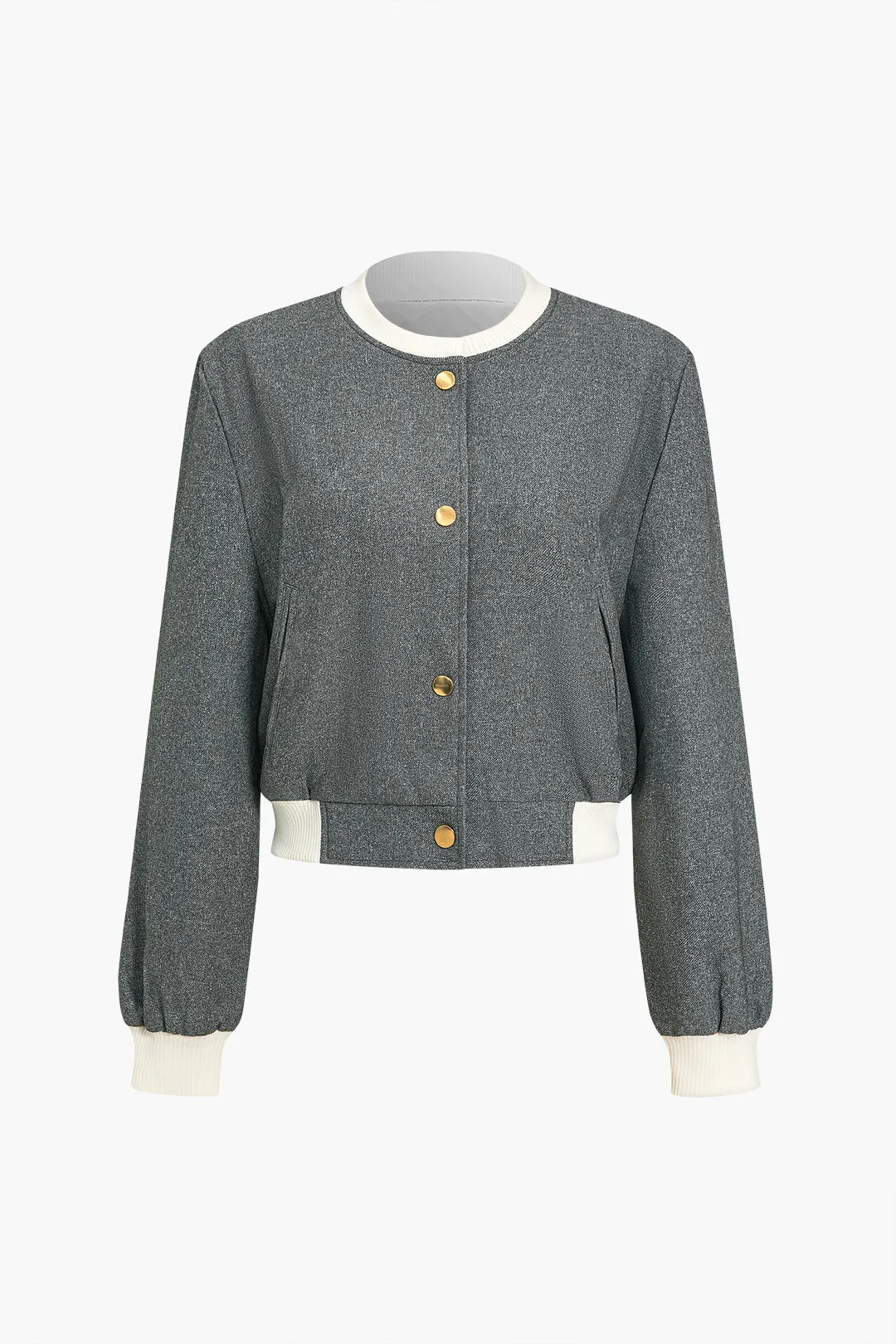 Contrast Patchwork Jacket sold by Micas product image thumbnail 4