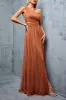 Glitter en skulder maxi kjole sold by Micas