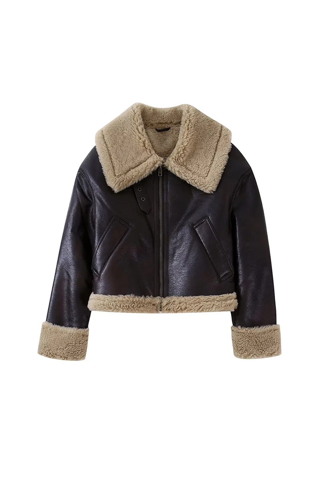 Lomme i imiteret læderjakke sold by Micas product image thumbnail 2