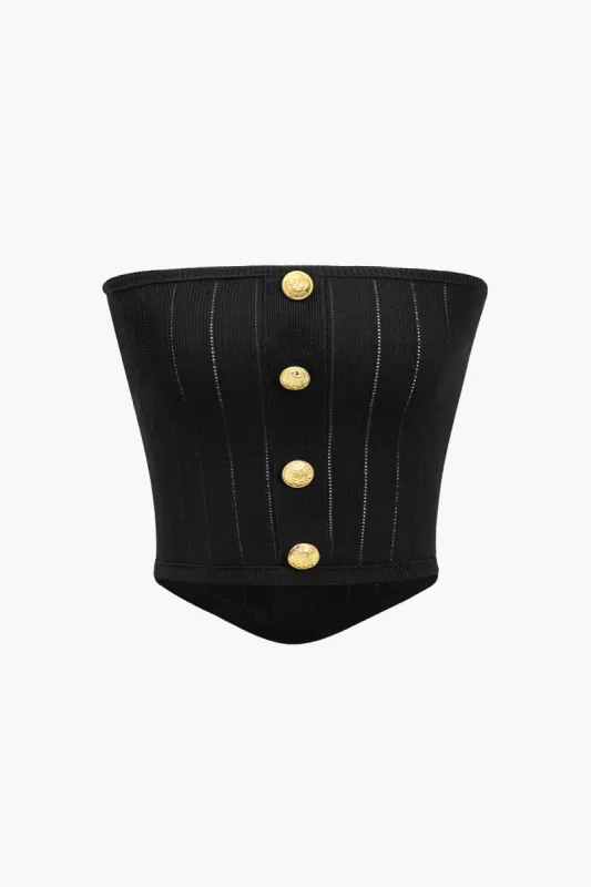Metallisk knaprør top sold by Micas