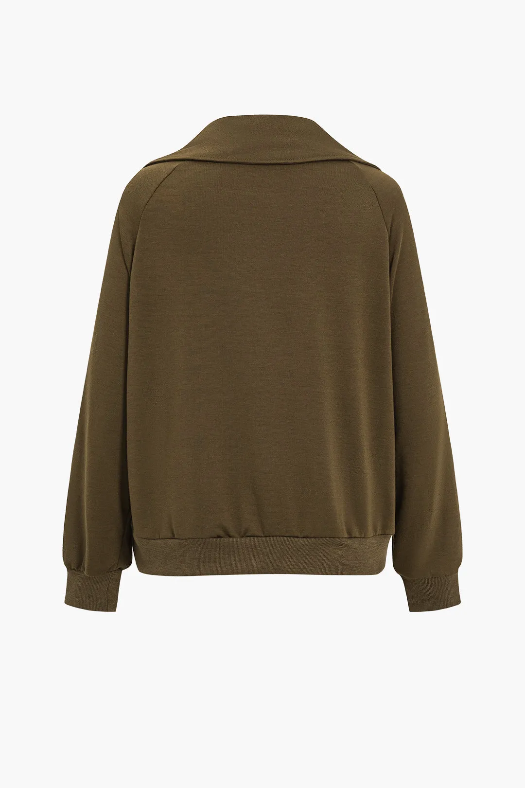 Halv lynlås buksesæt med brede ben sold by Micas product image thumbnail 4