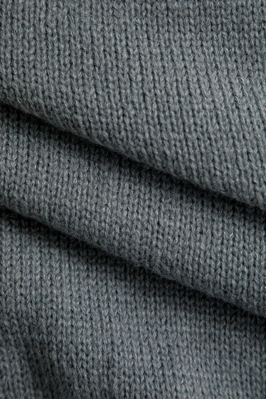 Turtleneck Ruched Cable Knit Sweater sold by Micas product image thumbnail 4