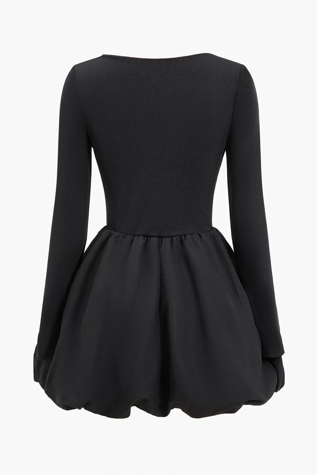 Puff Long Sleeve Mini Dress sold by Micas product image thumbnail 2