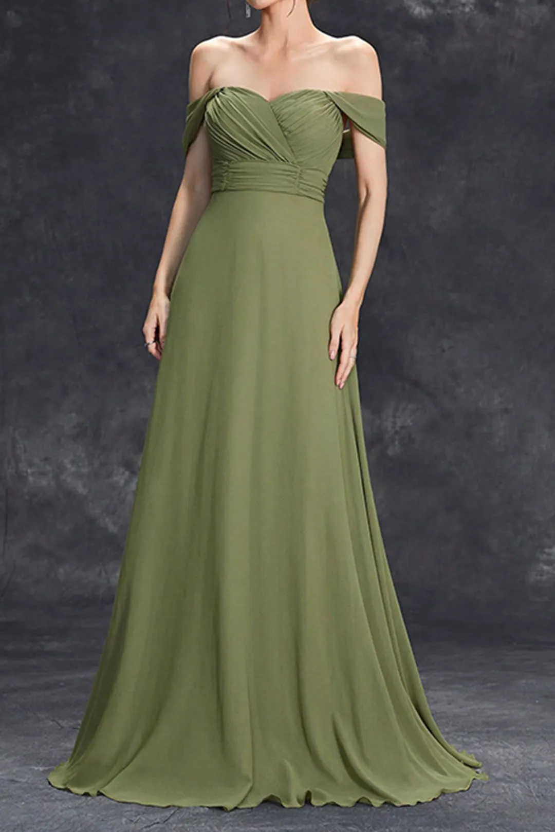 Off Shoulder Maxi Dress sold by Micas