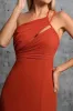 Backless Tie-Up Slit Maxi Dress sold by Micas