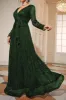 Glitter V-Neck Maxi Dress sold by Micas
