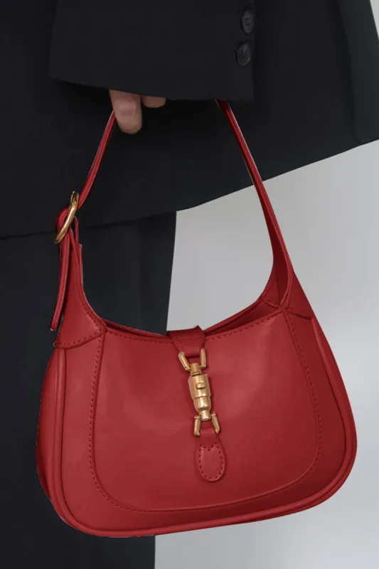 Faux Leather Shoulder Bag sold by Micas