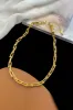 Metallic Texture Sparse Design Necklace sold by Micas