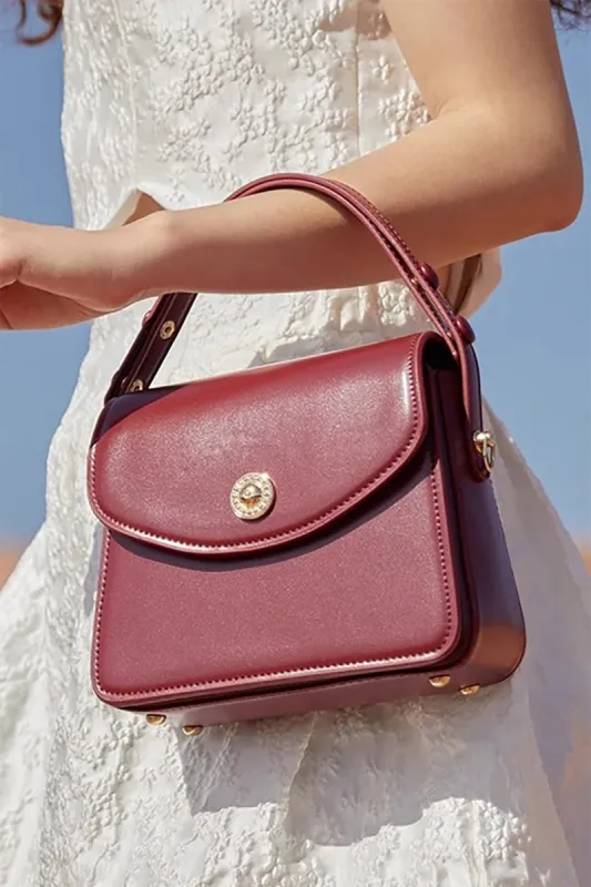Retro Design Shoulder Bag With Handheld And Crossbody Options sold by Micas
