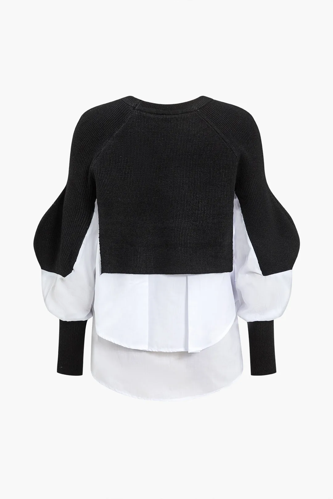 Strik patchwork sweater langærmet top sold by Micas product image thumbnail 2