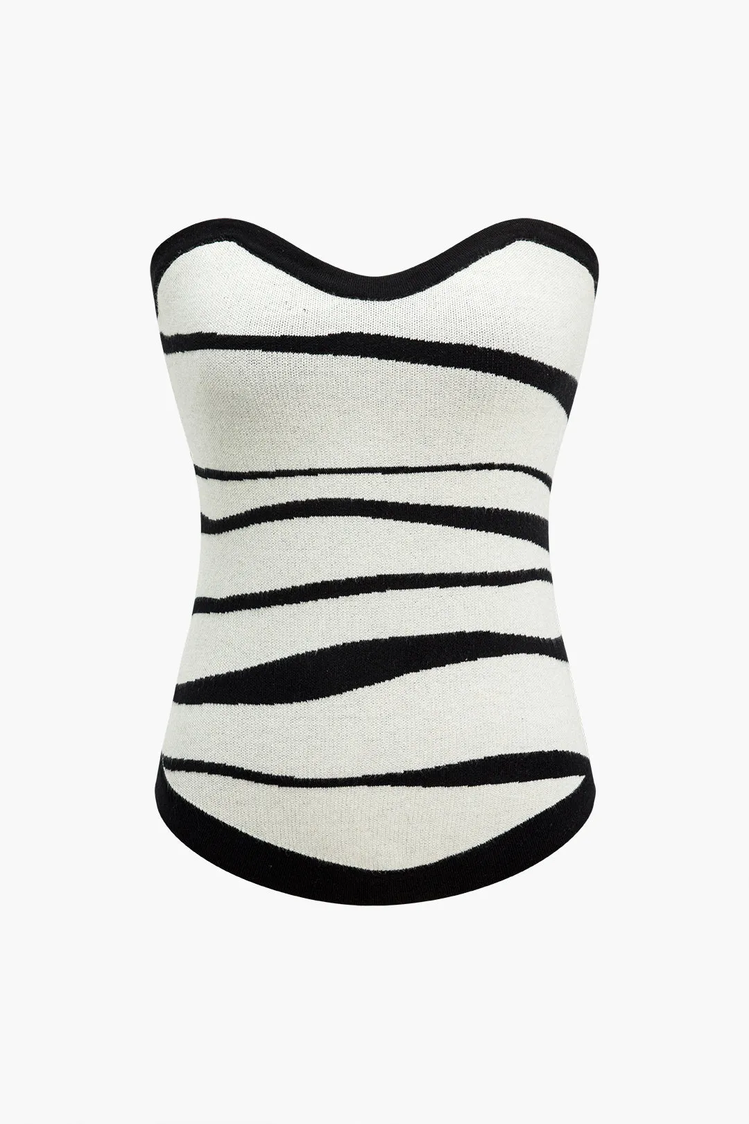 Kontrasttrøje Tube Top sold by Micas