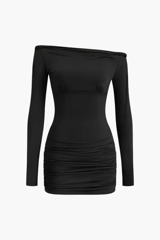 Solid Cut Out Mini Dress sold by Micas