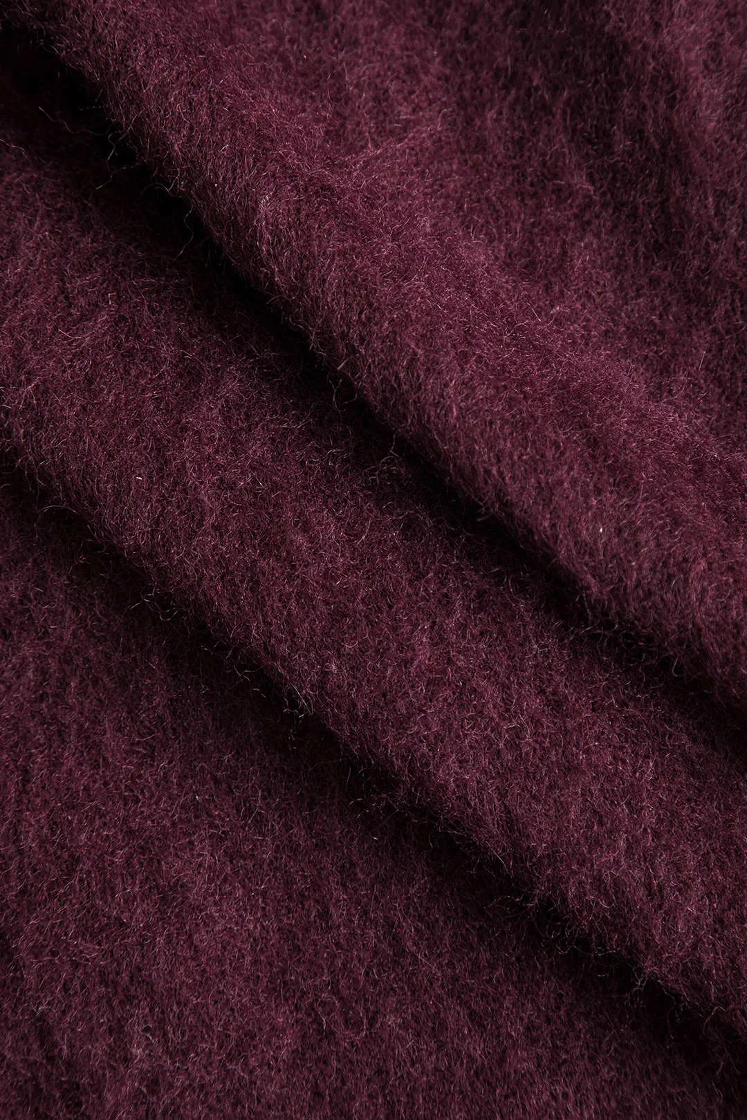 Fluffy Round Neck Long Sleeve Sweater sold by Micas product image thumbnail 3