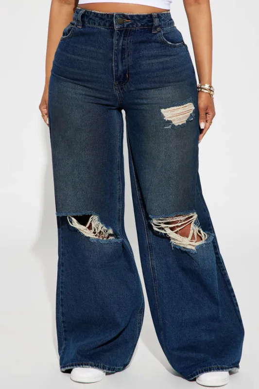 Plus Size Ripped Jeans sold by Micas