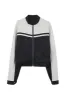 Contrast Faux Leather Jacket sold by Micas