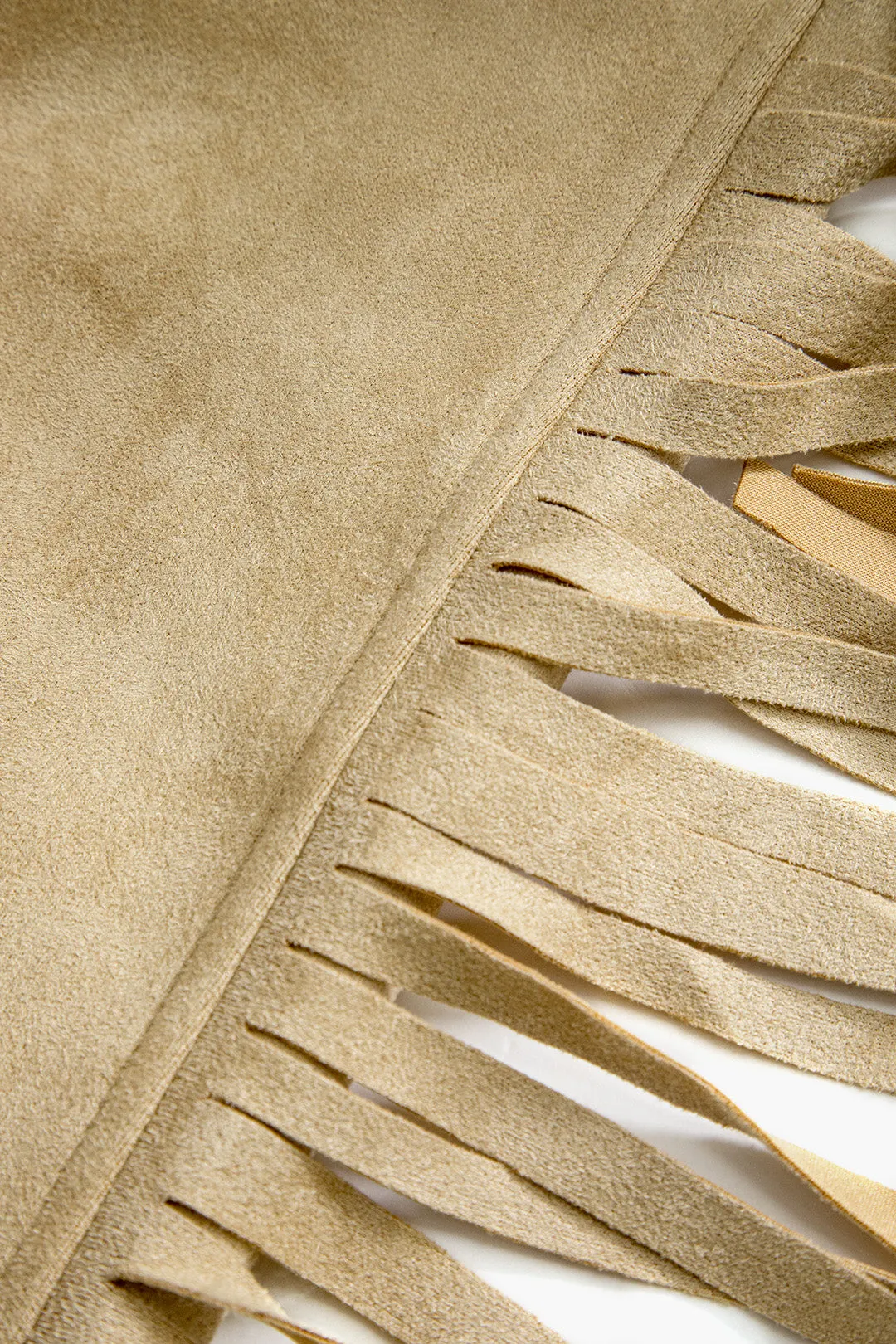 Frynsejakke i imiteret læder sold by Micas product image thumbnail 5