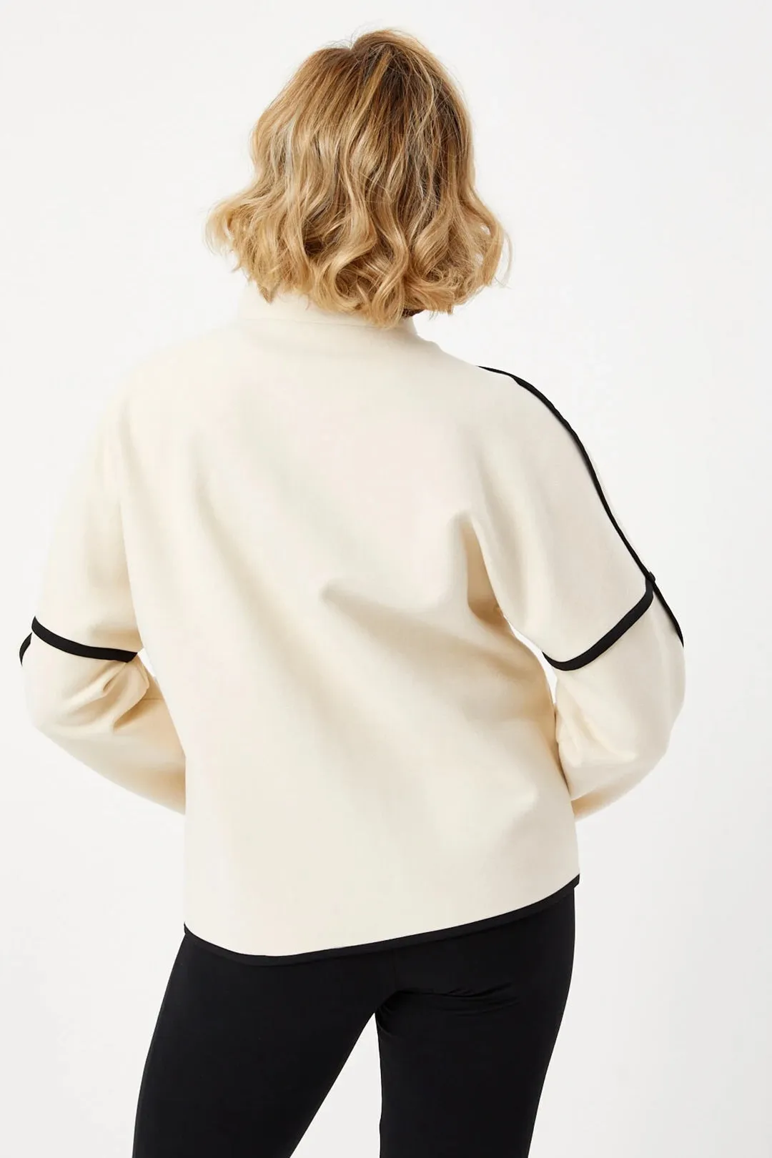 Knap Kontrast Binding Stand Krave Frakke sold by Micas product image thumbnail 4