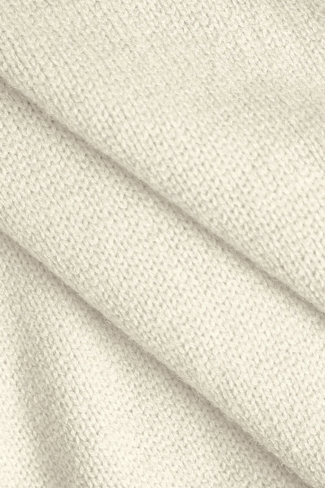 Knit Patchwork Double Zipper Cardigan sold by Micas product image thumbnail 3