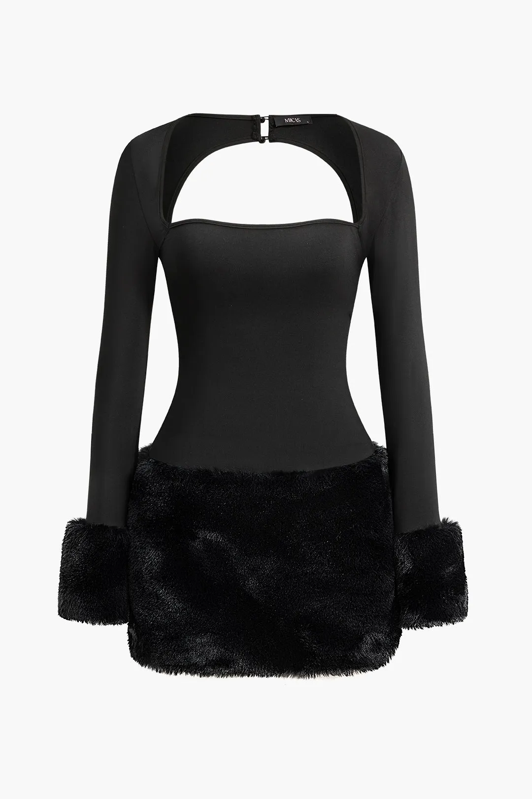 Solid Patchwork-minikjole sold by Micas