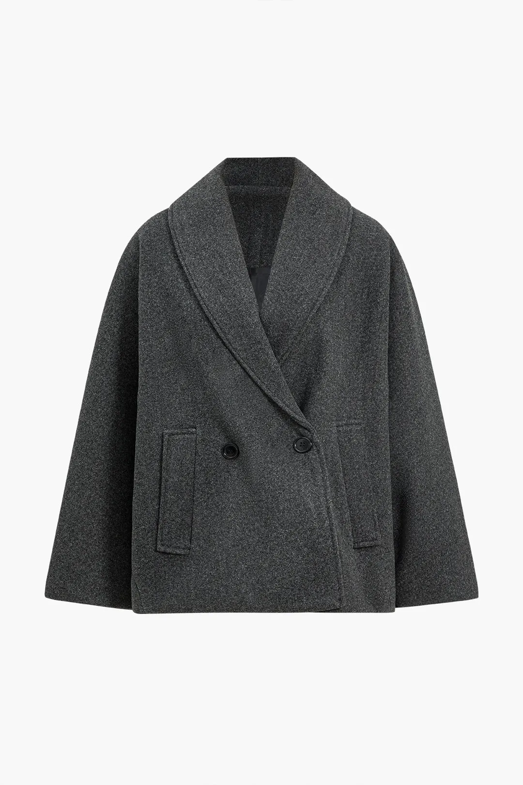 Dobbeltradet jakke sold by Micas