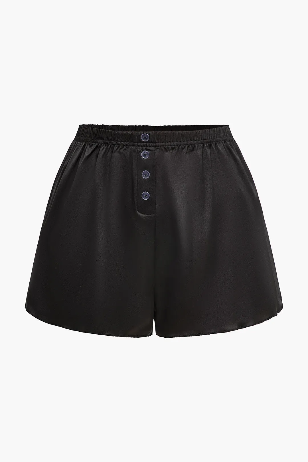 Solid satin slips -knap Sleepwear Set sold by Micas product image thumbnail 3