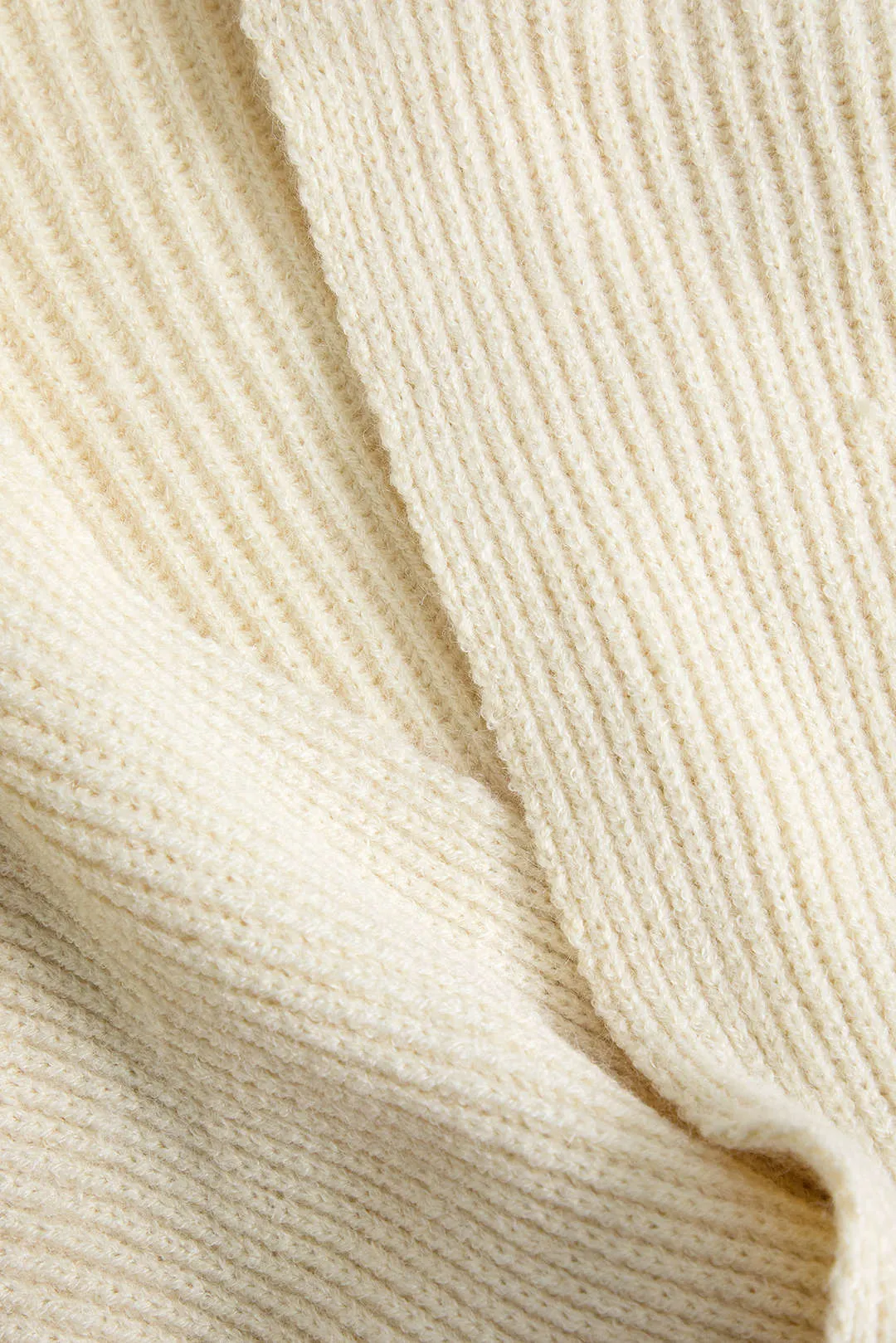 Solid sweater krydsede langærmet top sold by Micas product image thumbnail 4
