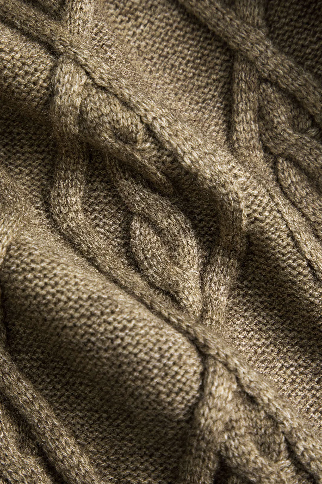 Plus Size Contrast Sweater Coat sold by Micas product image thumbnail 4