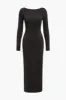 Solid Backless Maxi Dress sold by Micas